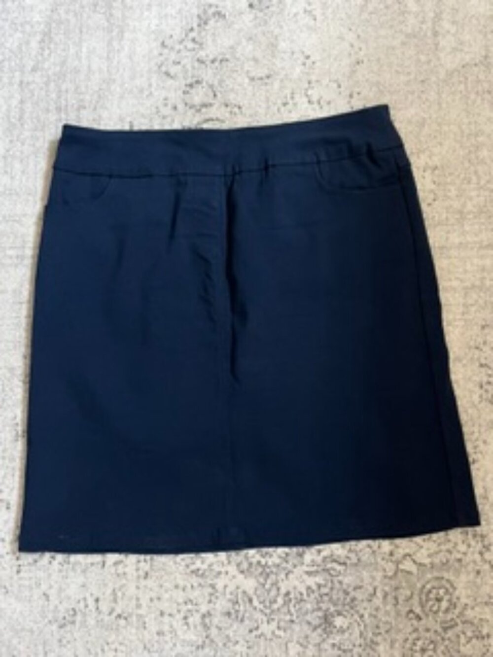 🧡3/$15 Slim-Sation Navy Golf Pickleball Skort 8
